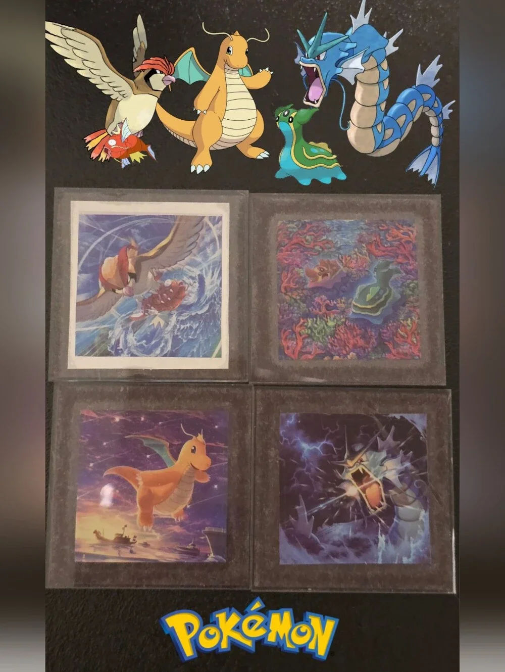 Pokemon By The Ocean Magnet Set